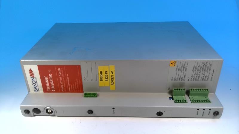 BAKON FOOD EQUIPMENT EXCHANGE GENERATOR H
