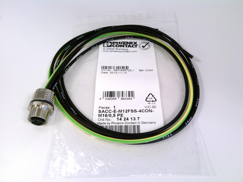 PHOENIX CONTACT SACC-E-M12FSS-4CON-M16/0.5