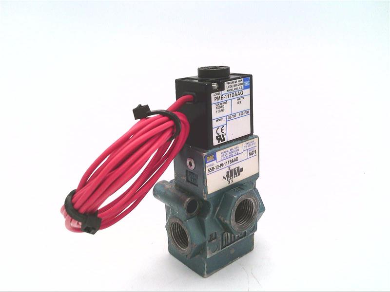 MAC VALVES INC 55B-12-PI-111BAAD