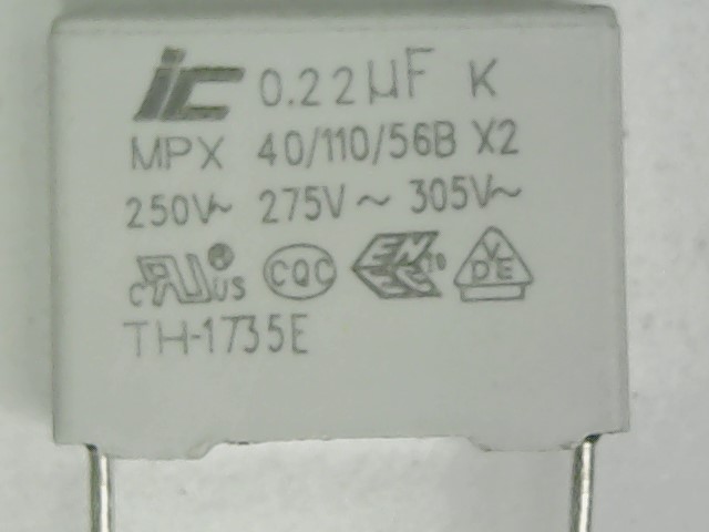 MPX224K305E by ILLINOIS CAPACITOR