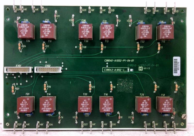 SIEMENS C98040-A1052-P1-04-85