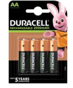 DURACELL DURACELL RCR ULTRA 2500MAH AA X4