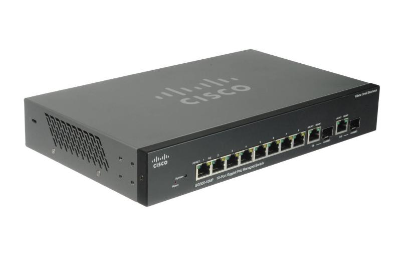 CISCO SG300-10MP