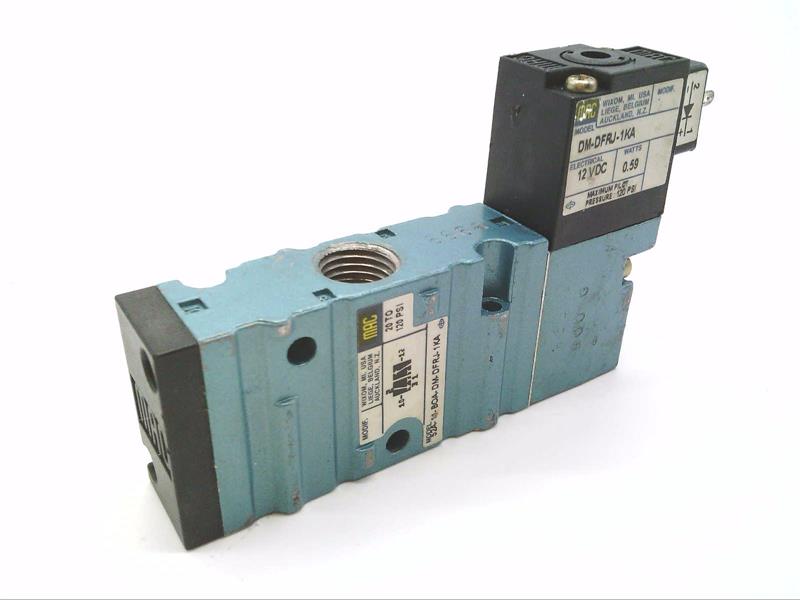 MAC VALVES INC 52A-11-B0A-DM-DFRJ-1KJ