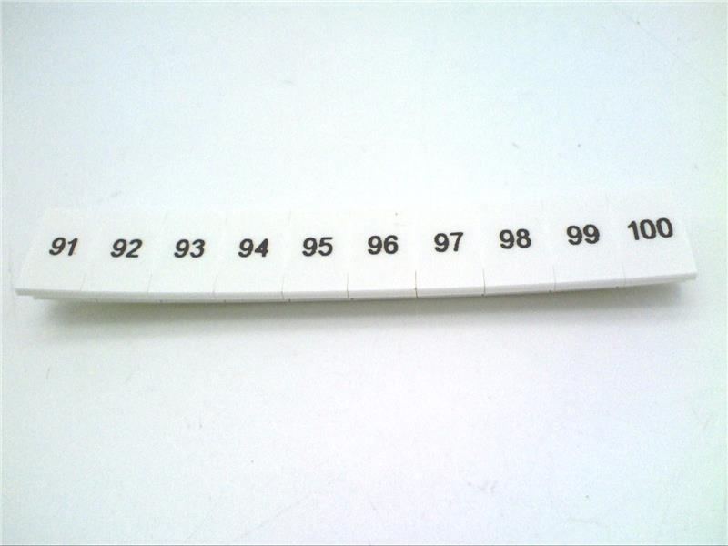 PHOENIX CONTACT ZB 6 LGS:FORTL.ZAHLEN 91-100