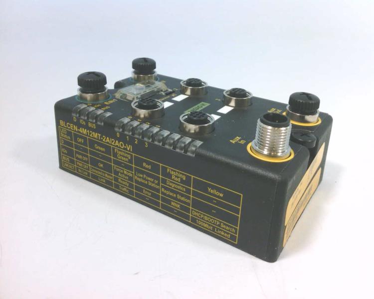 TURCK BLCEN-4M12MT-2AI2AO-VI