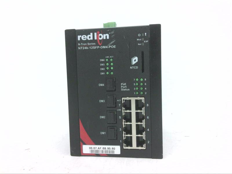 NT24K-12SFP-DM4-POE by RED LION CONTROLS