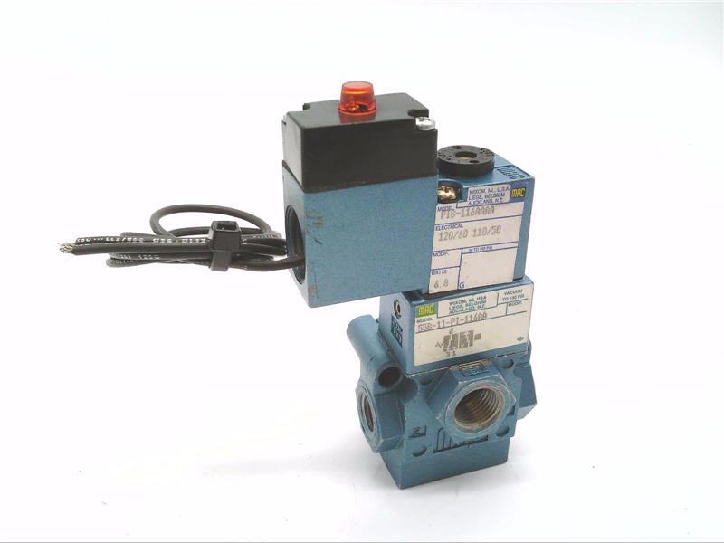 MAC VALVES INC 55B-11-PI-116AA