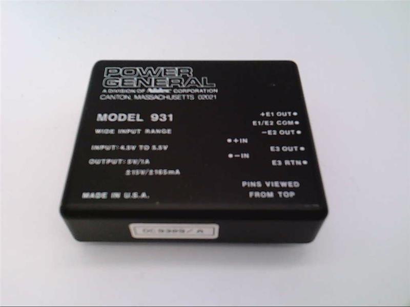 DC9309/A by POWER GENERAL