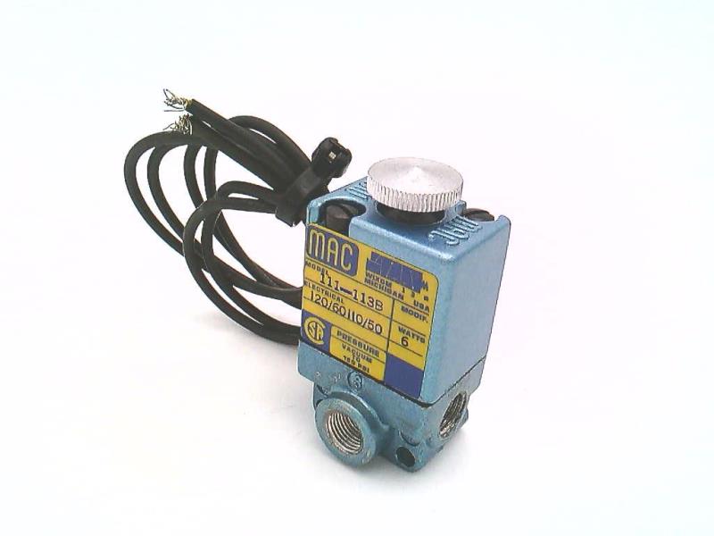 MAC VALVES INC 111-113B