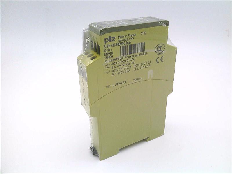 PILZ S1PN-400/500VAC-2C/O