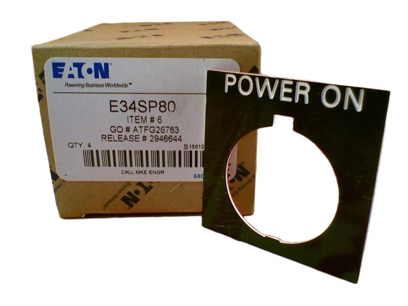 EATON CORPORATION E34SP80