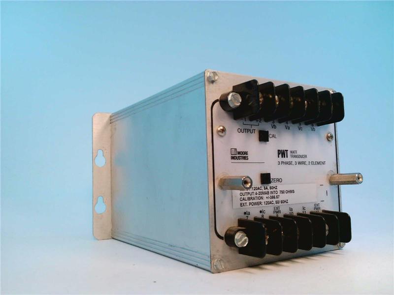 MOORE INDUSTRIES PWT/120AC.5A/4-20MA/2E-120AC