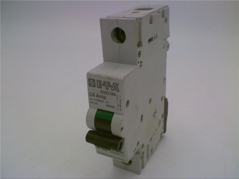 E-T-A CIRCUIT BREAKERS 91H1206-6A