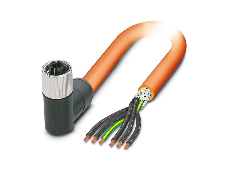 PHOENIX CONTACT SAC-6P- 3,0-PUR/M12FRM PE SH