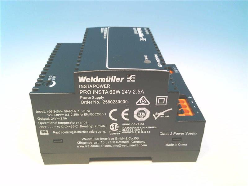 PRO INSTA 60W 24V 2.5A by WEIDMULLER