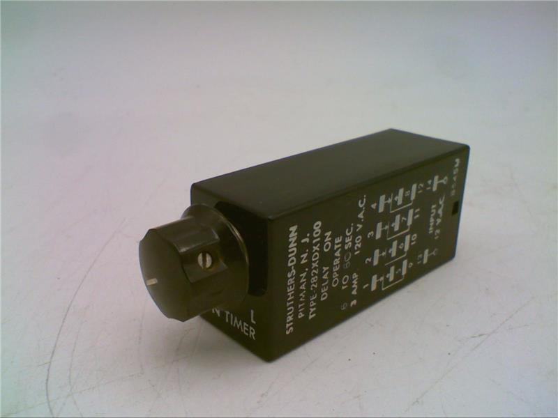 STRUTHERS DUNN RELAYS 282XDX100-002-120VAC
