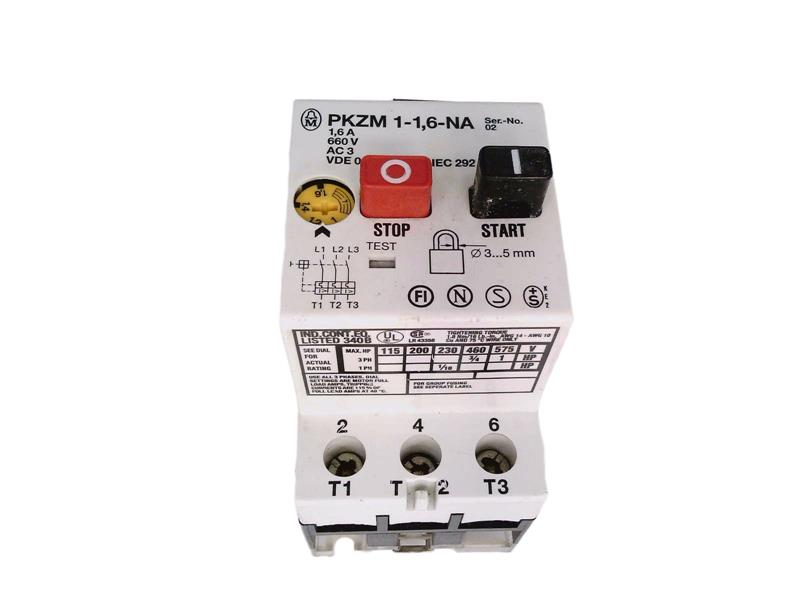 PKZM-1-1,6-NA by EATON CORPORATION