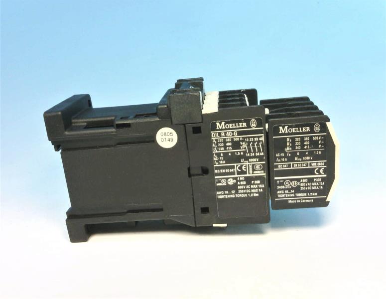 EATON CORPORATION DILR40G+04DIL-24VDC-Z