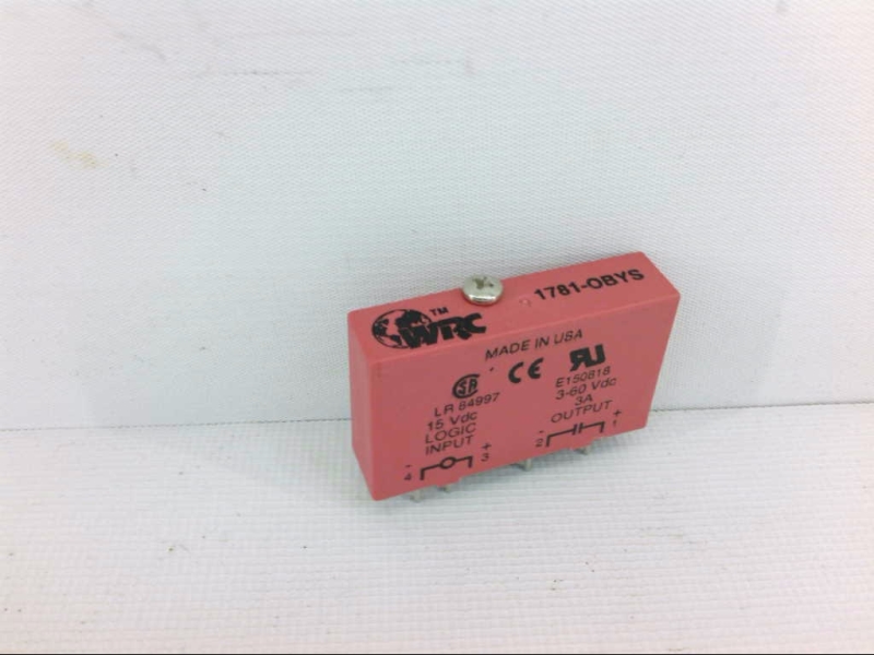 WESTERN RESERVE CONTROLS 1781OBYS