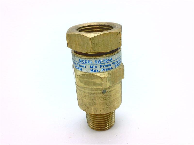 FLUID CONTROLS SW504A