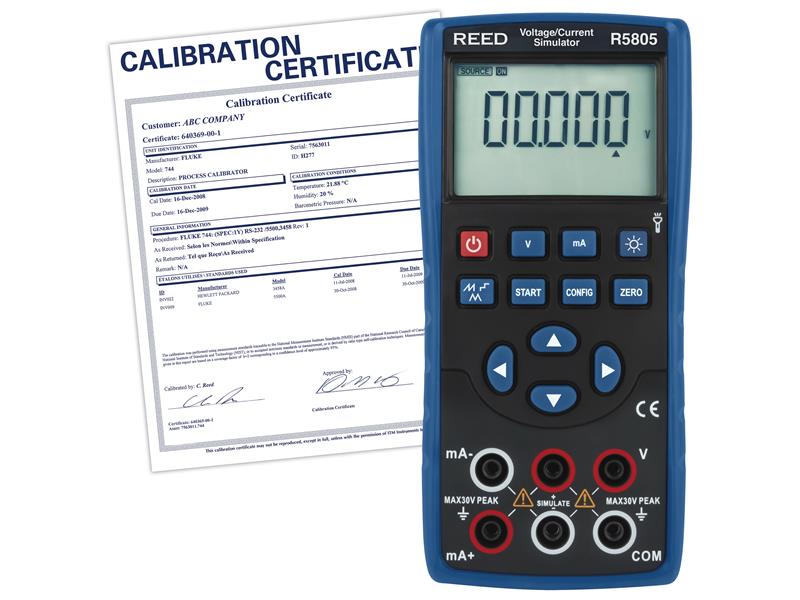 REED INSTRUMENTS R5805-NIST