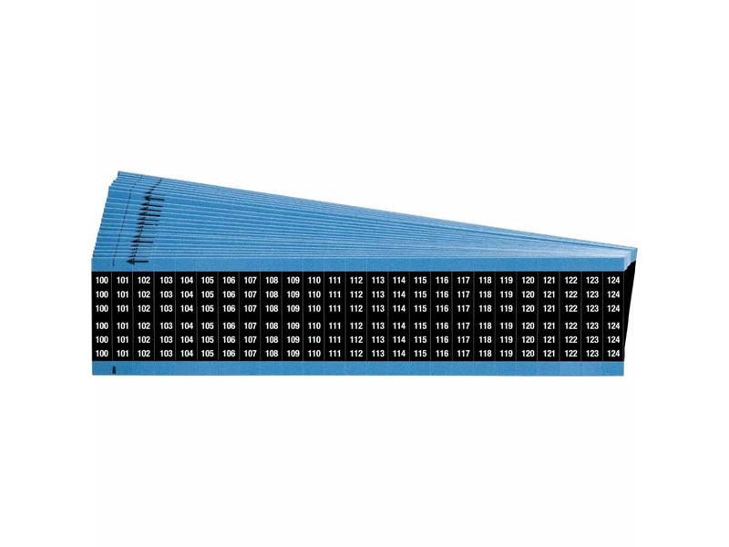 BRADY WM-100-124-BK-PK