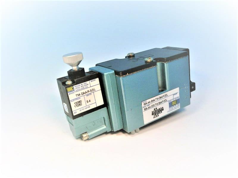 MAC VALVES INC 82A-AA-000-TM-DAAP-3DL
