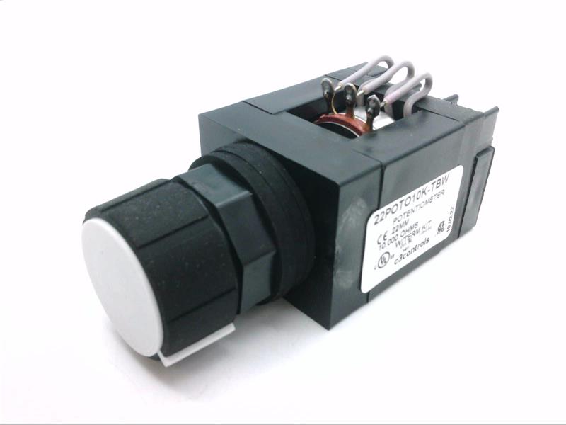 C3 CONTROLS 22POTO10K-TBW