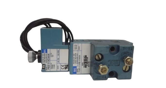 MAC VALVES INC 712C-11-PE-113CA