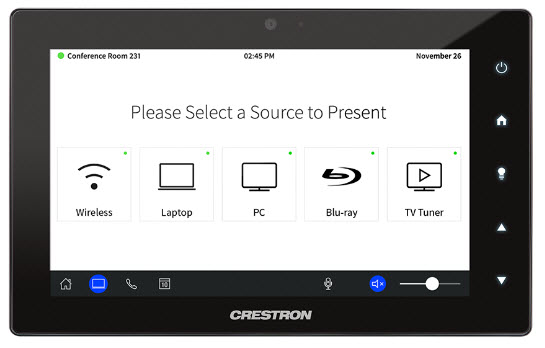 CRESTRON TSW-760-W