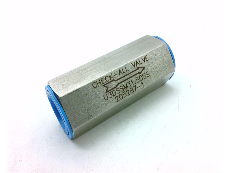 CHECK ALL VALVES U3DSSMT1.50SS