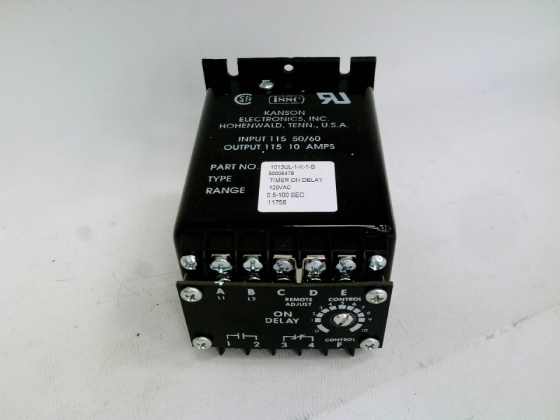 KANSON ELECTRONICS INC 1013UL-1-K-1-B