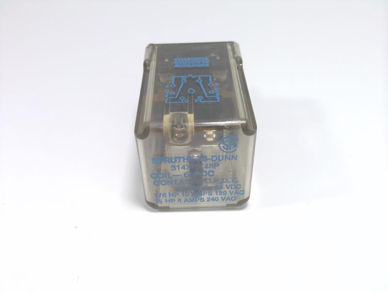 STRUTHERS DUNN RELAYS 314XBX48P-6VDC