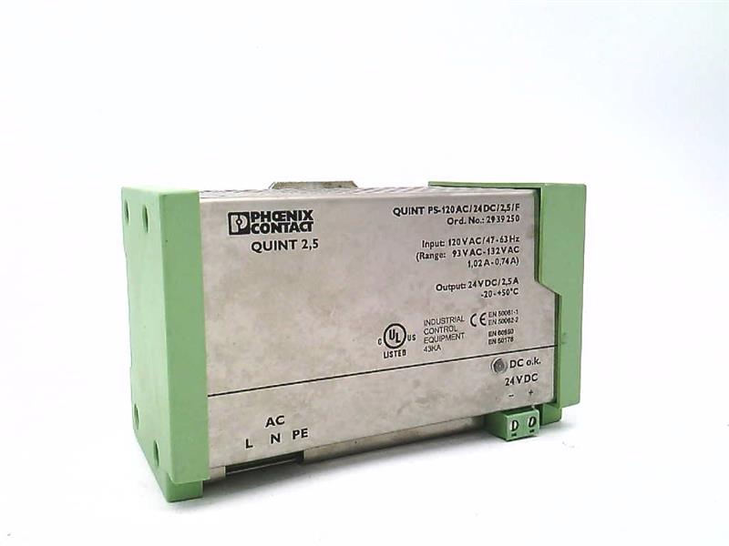 PHOENIX CONTACT QUINT-PS-120AC/24DC/2.5/F
