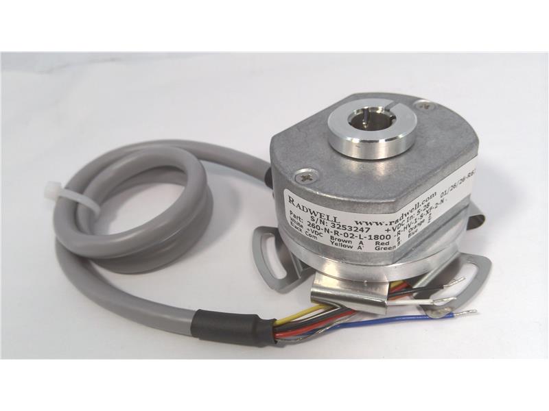 ENCODER PRODUCTS 260-N-R-02-L-1800-R-HV-1-S-XF-2-N