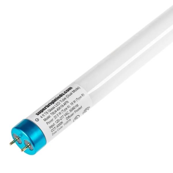 SUPER BRIGHT LEDS INC T8U4-50K18-AFN-25PK