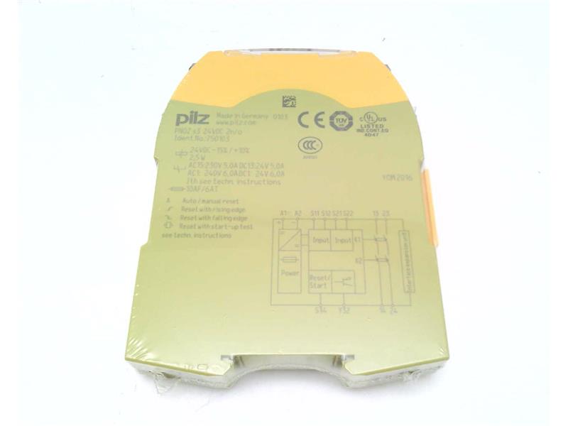 PILZ PNOZ S3 24VDC 2 N/O