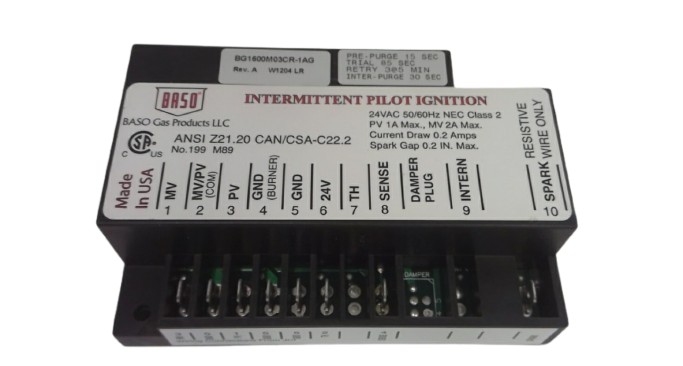 BASO GAS PRODUCTS LLC BG1600M03CR-1AGC