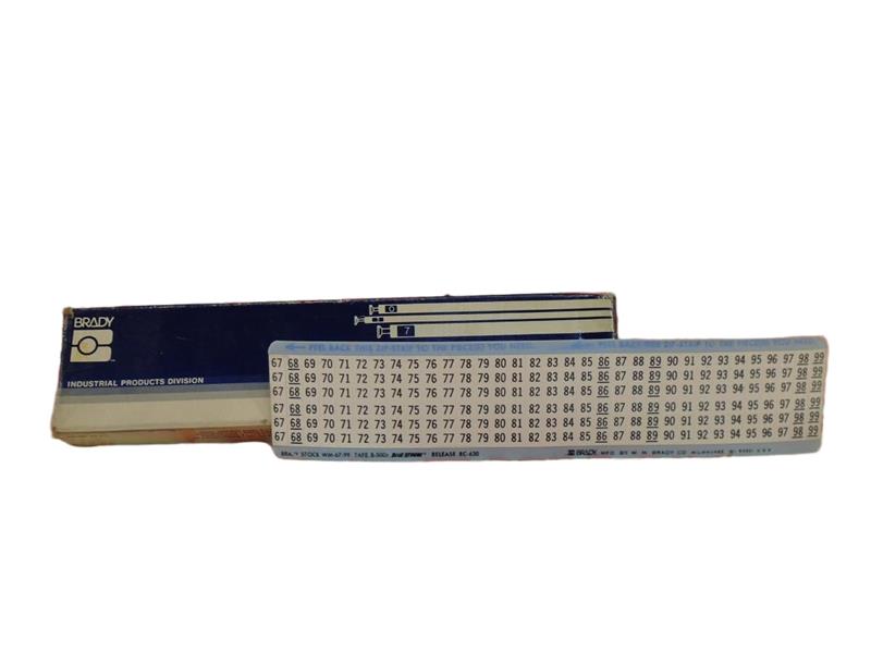 BRADY WM-67-99-EACH