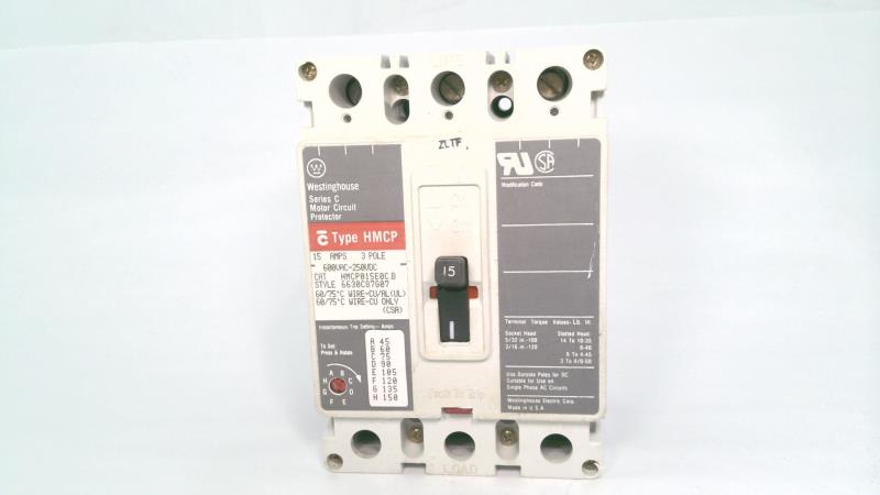 WESTINGHOUSE HMCP015E0CB