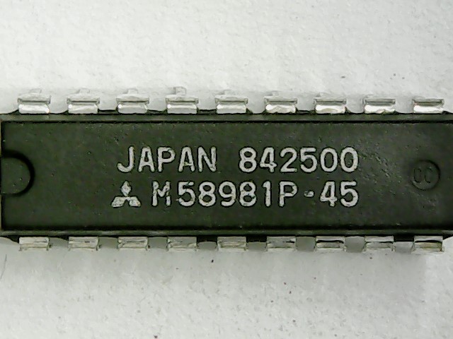 M58981P-45 by MITSUBISHI