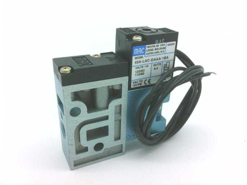 MAC VALVES INC 45A-LAC-DAAA-1BA