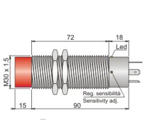 AECO SC30M-CE25-PNP-NO-NC