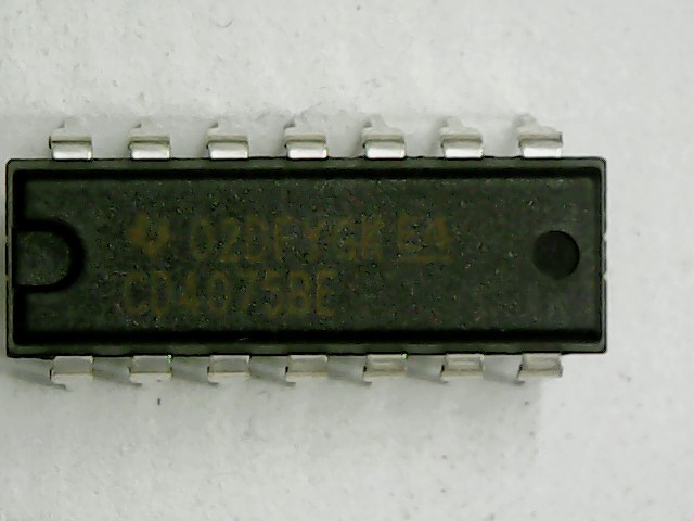 TEXAS INSTRUMENTS SEMI CD4075BE