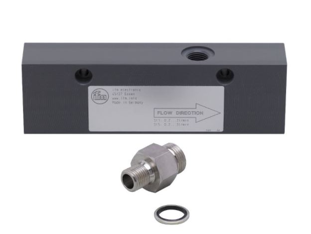 ADAPTBLOCK D10 G1/4 PVC-E40181 by EFECTOR