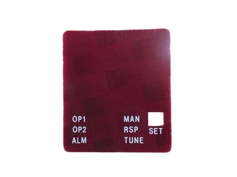 3800-FACEPLATE-RED by DANAHER CONTROLS