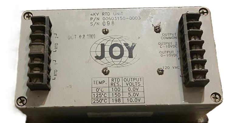 JOY SYSTEMS 00603150-0003