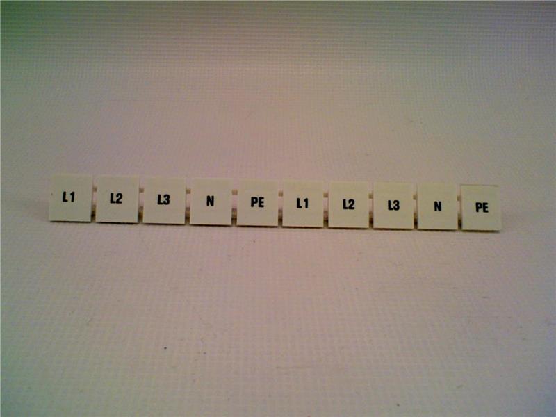 PHOENIX CONTACT ZB10,LGS:L1-N,PE