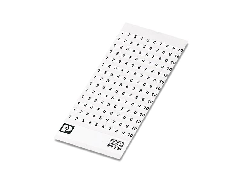 PHOENIX CONTACT SK 3,5/2,8:FORTL.ZAHLEN 51-60